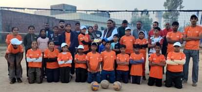 Ringi Rishi Sports Club Sanghaur first in volleyball competition