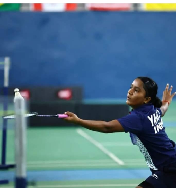 Aditya in the quarterfinals of singles, doubles and mixed doubles