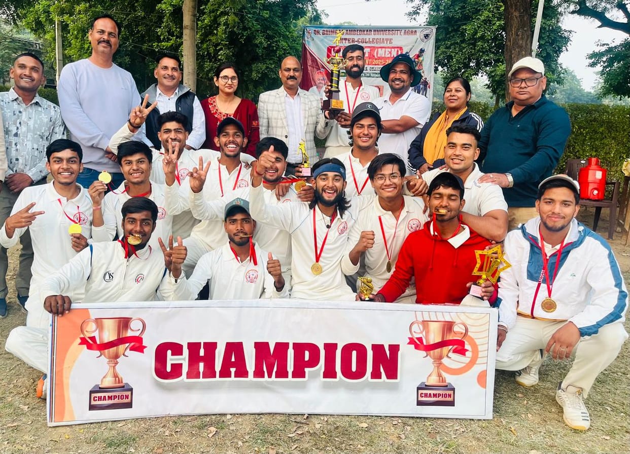 BSA College Mathura was the winner and Agra Chhalesar Campus was the runner-up.