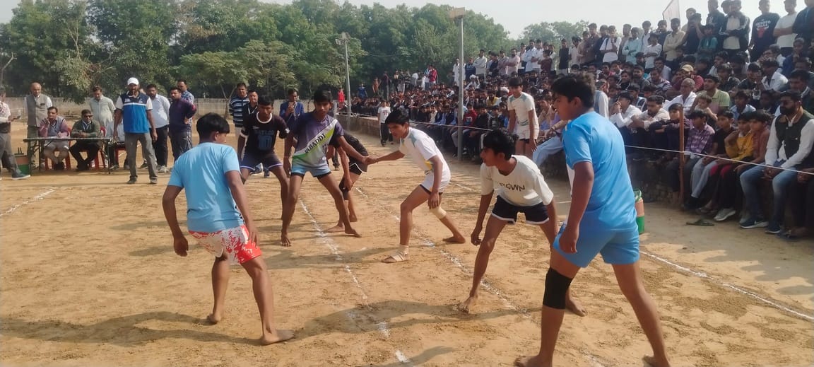 Kagadana's team won the Kho-Kho competition.