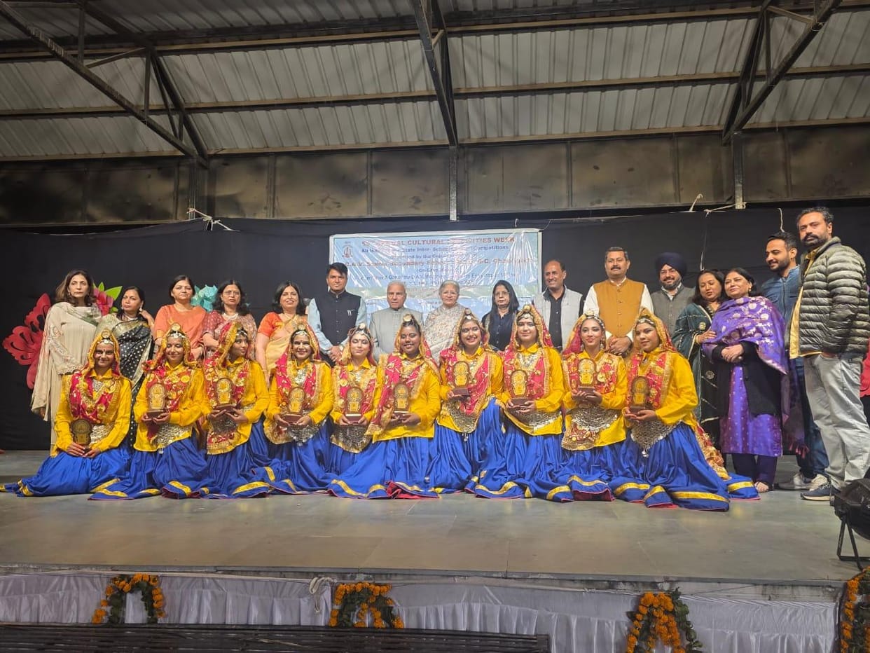 Won the overall runner up trophy in the inter-state cultural competitions