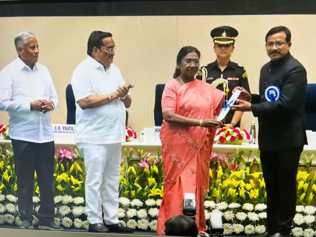 President honored DM for water conservation
