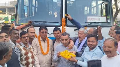 Bus service started from Narnaul to Khatu Shyam