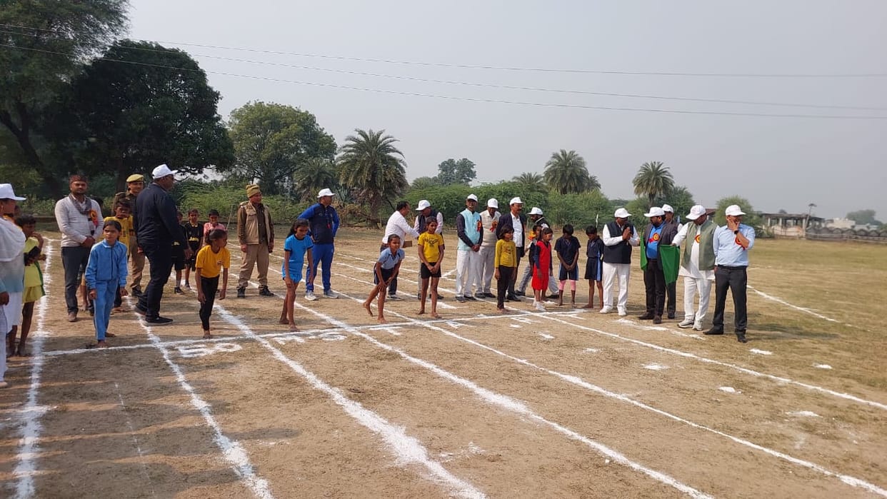 Silauli's team defeated Kheda Shilajit in Kabaddi.