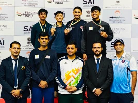 Players performed well in the National Fencing Championship