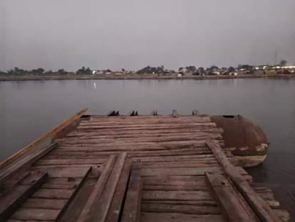 Pontoon bridge construction on Ganga halted, rising water level became an obstacle