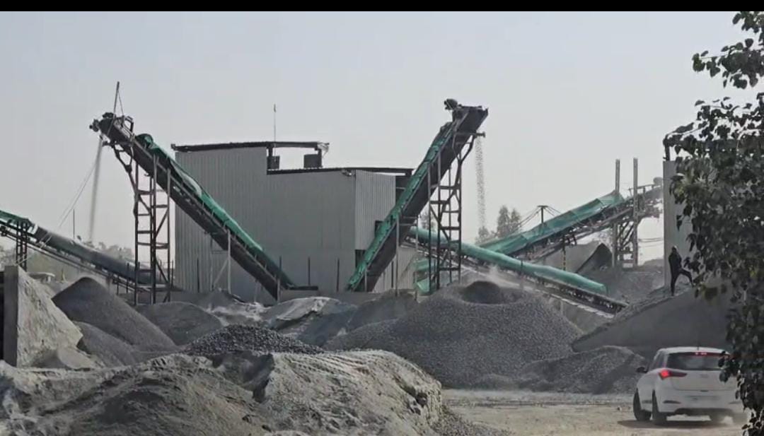 Restrictions are being flouted, crushers are running rampantly, administration is silent.