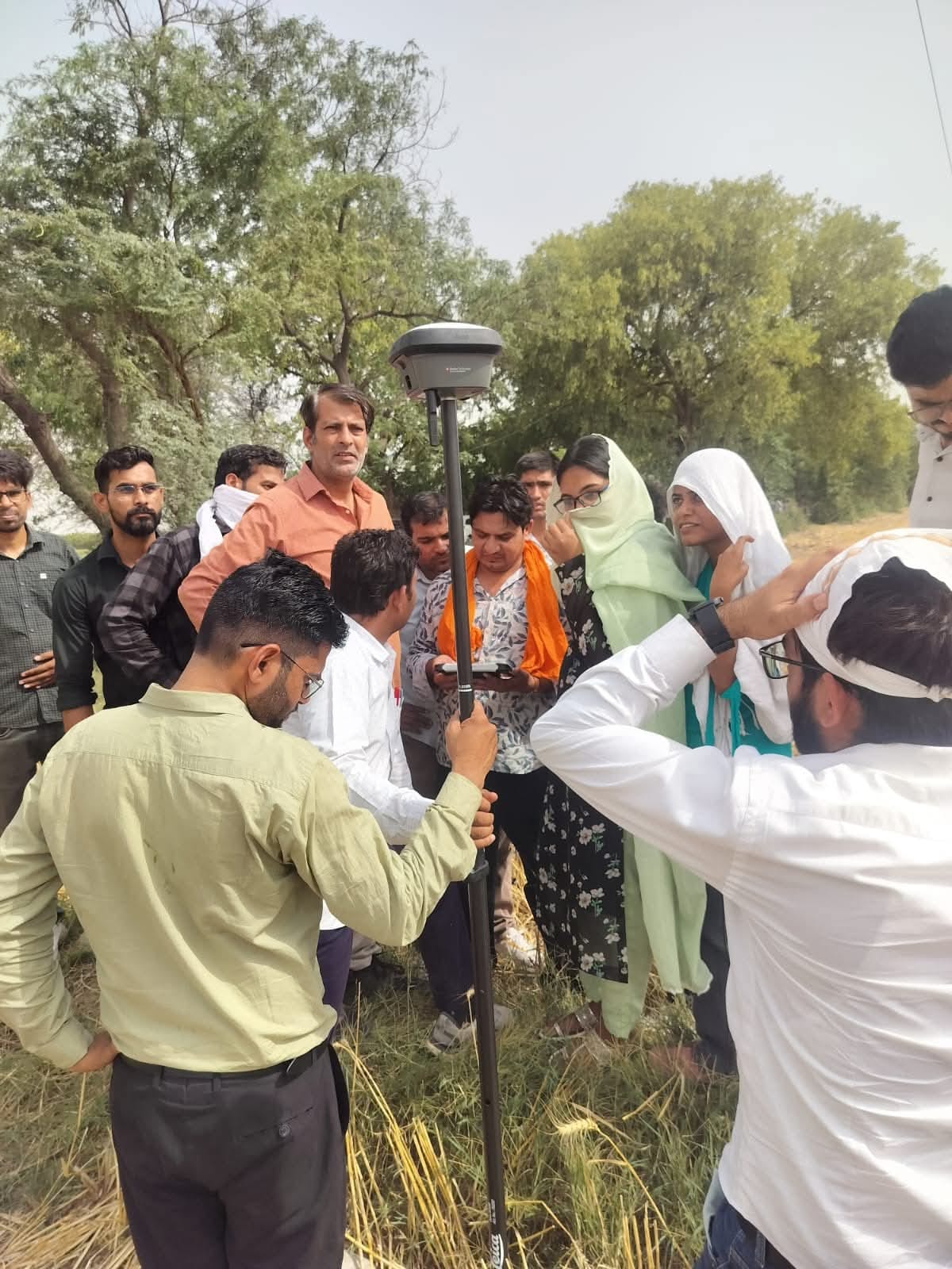 Now land demarcation will be done by rover machines, farmers will have to apply online