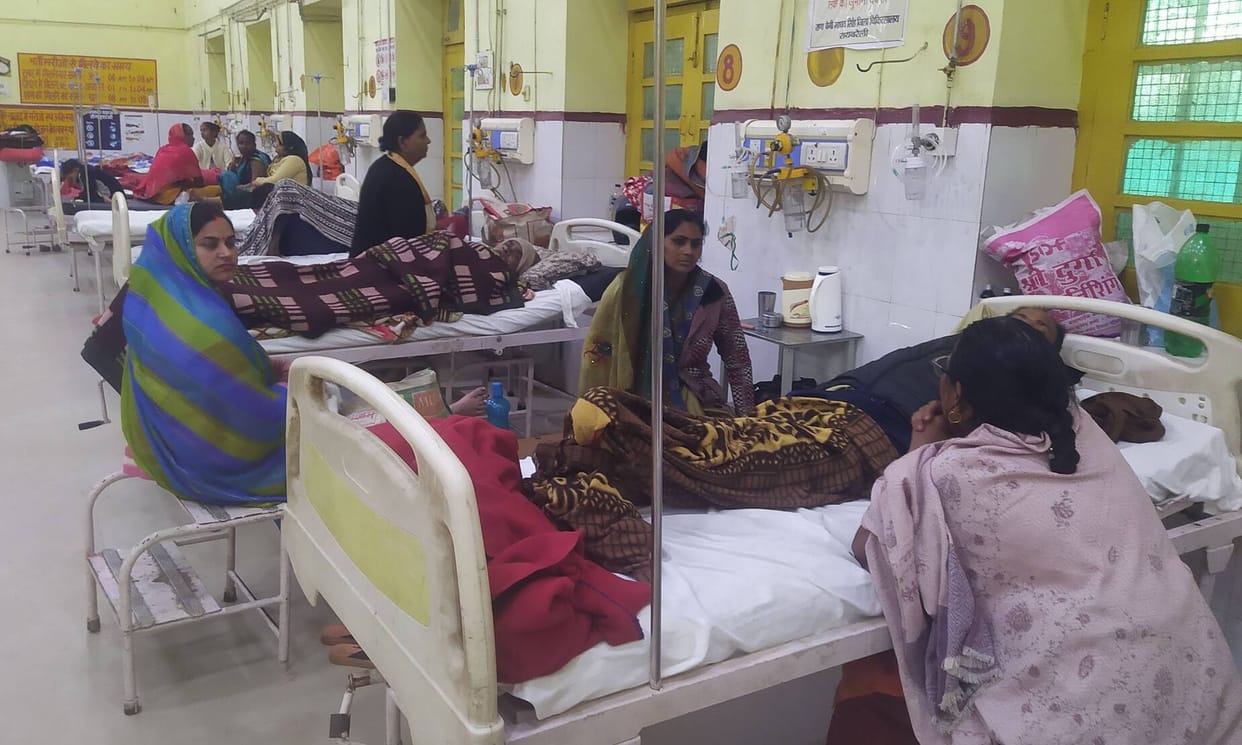 The girl died of fever