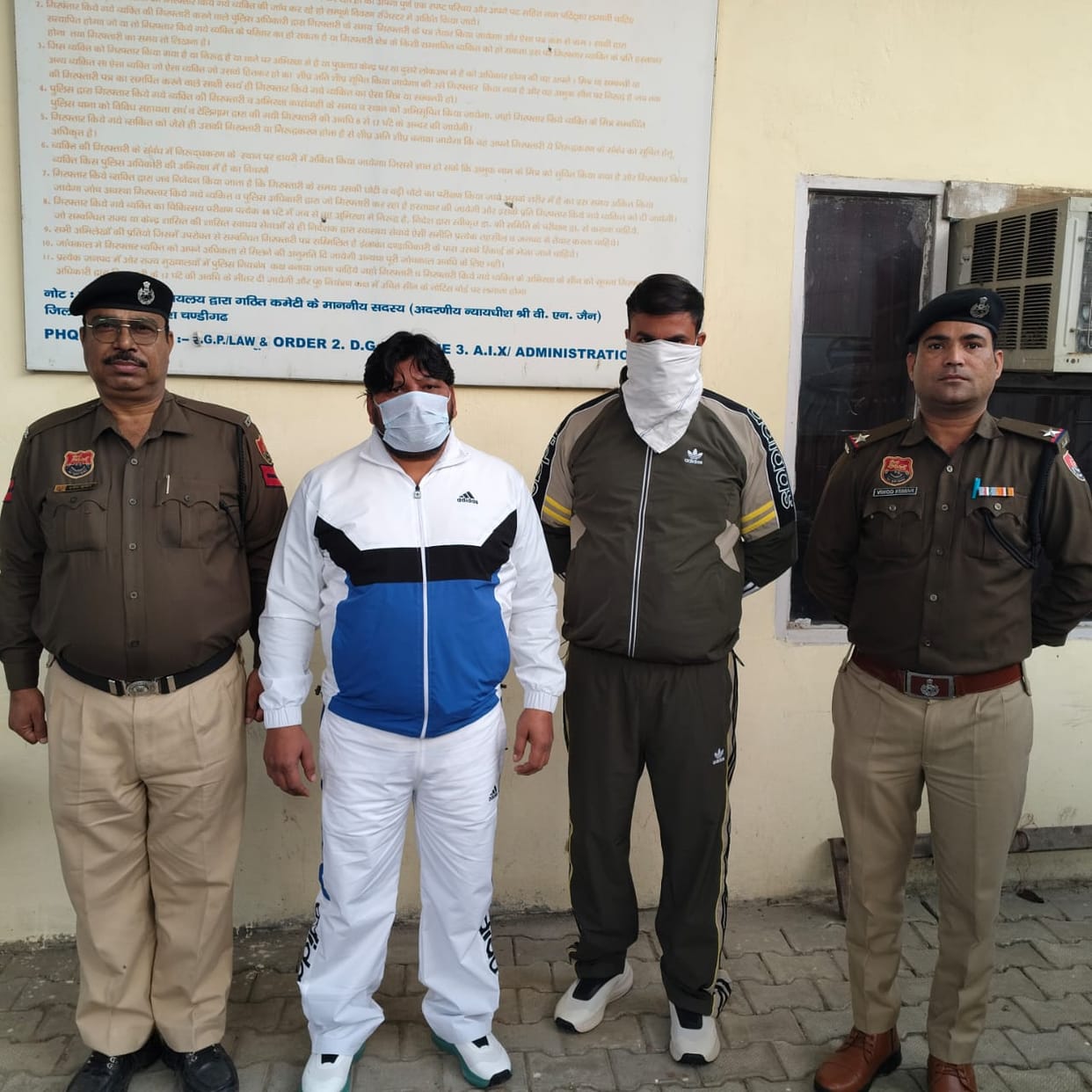 Two accused of land grabbing arrested