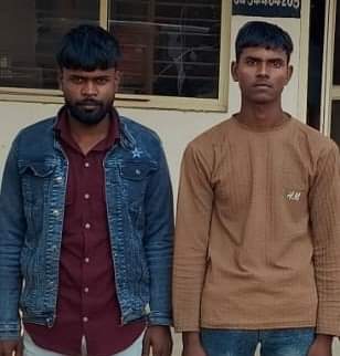 Two accused arrested with 100 grams of smack