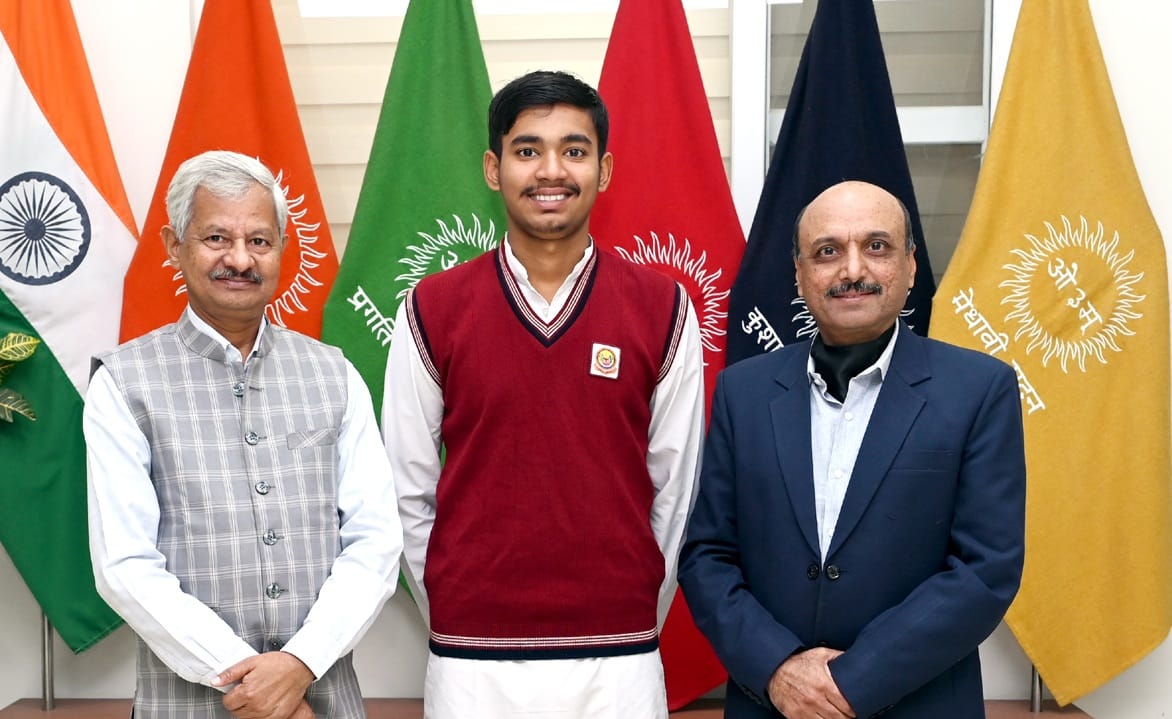 Gurukul student selected for Under-17 National Football Tournament