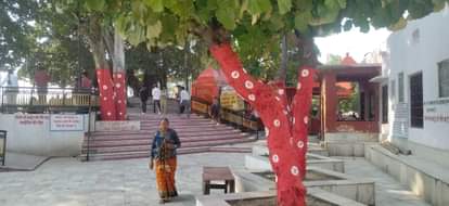 Jyotisar shrine gets a new look, decorated with Mandana paintings