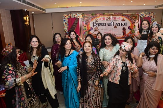 A glimpse of Sindhi culture was seen in the evening of Sindh