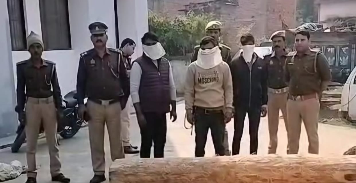 Eight boats of wood recovered, three arrested