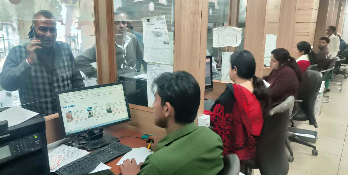 Teams are knocking door to door to self-certify property IDs.