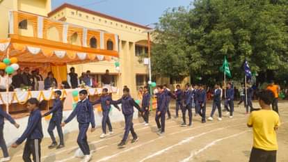 Sandeep from Sonbhadra finished first in the 100 and 200 meter races