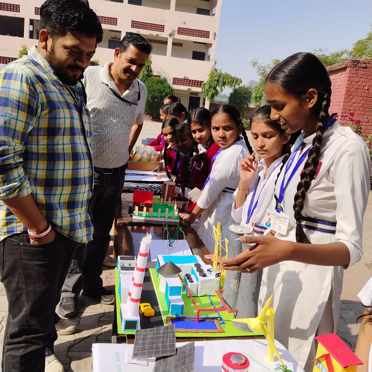 126 students will present science models in the district level children's scientific exhibition.