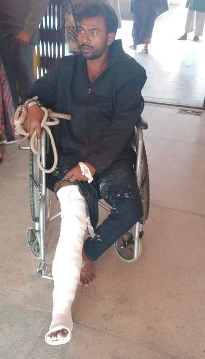 A 25,000 rewardee was arrested in an encounter and was shot in the leg