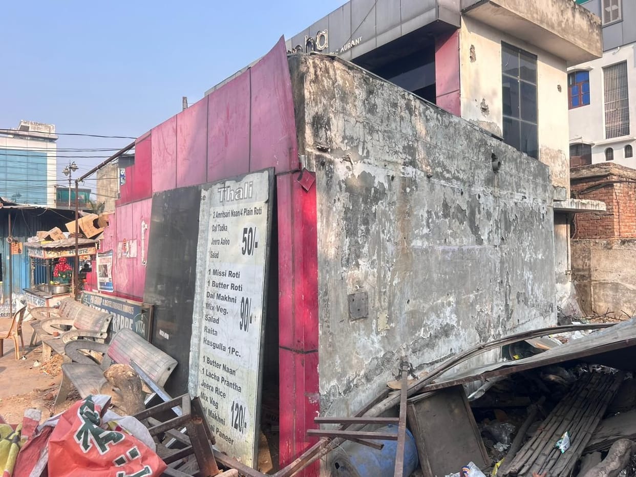 Toilets turned into junkyards, items kept in the toilet at Medical Mor