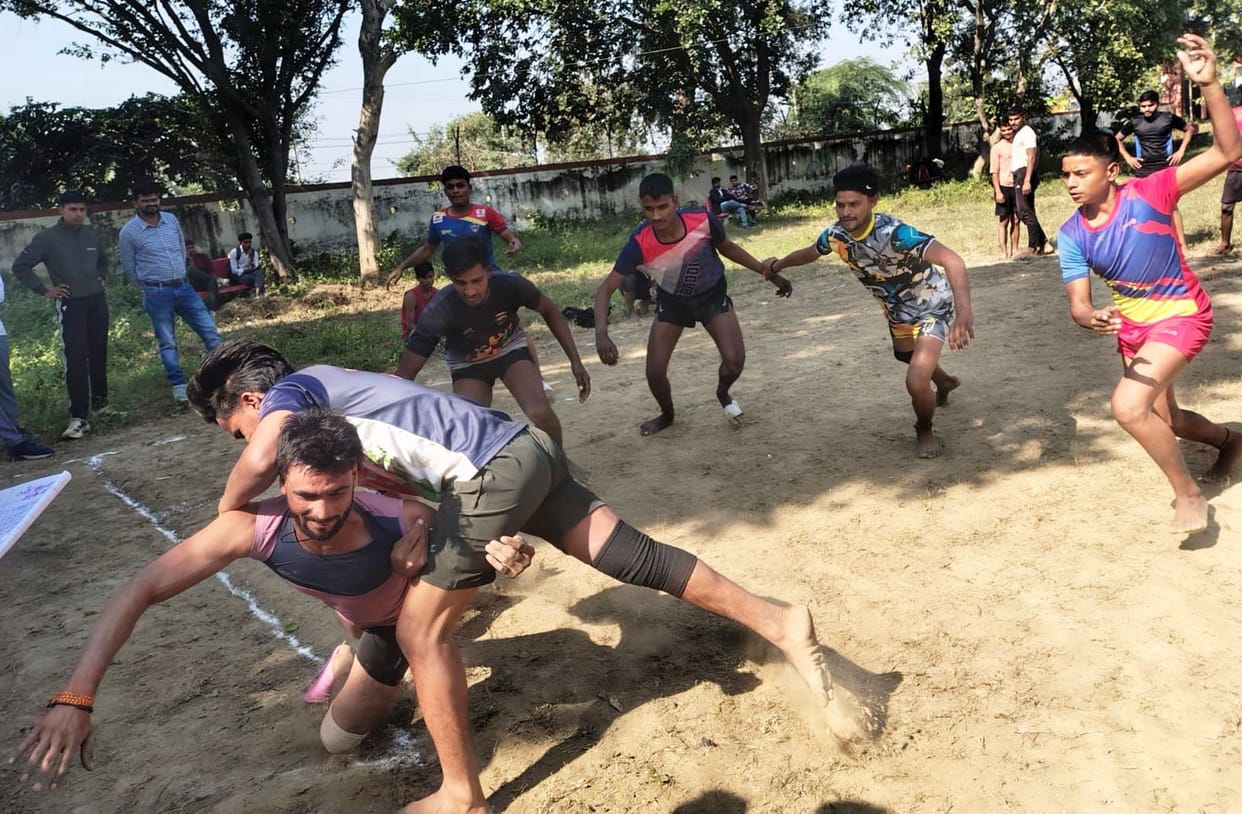 Dataganj team won in Kabaddi and Volleyball