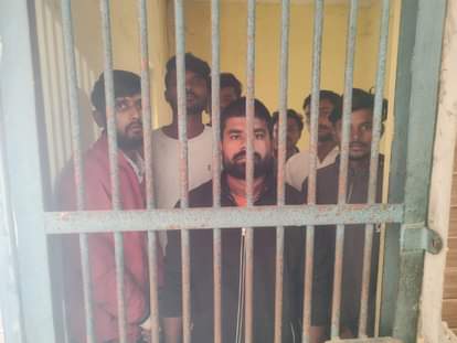 Two groups clashed in Gorakhpur's Bichhiya area, hurling bricks and stones.