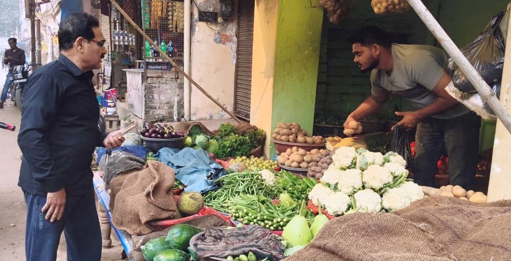 Inflation in green vegetables has spoiled the taste of people