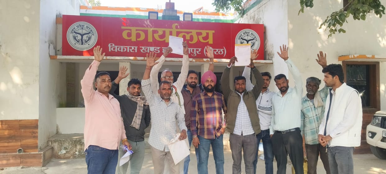 Village heads accuse the village secretary of indecent behavior and taking commission.