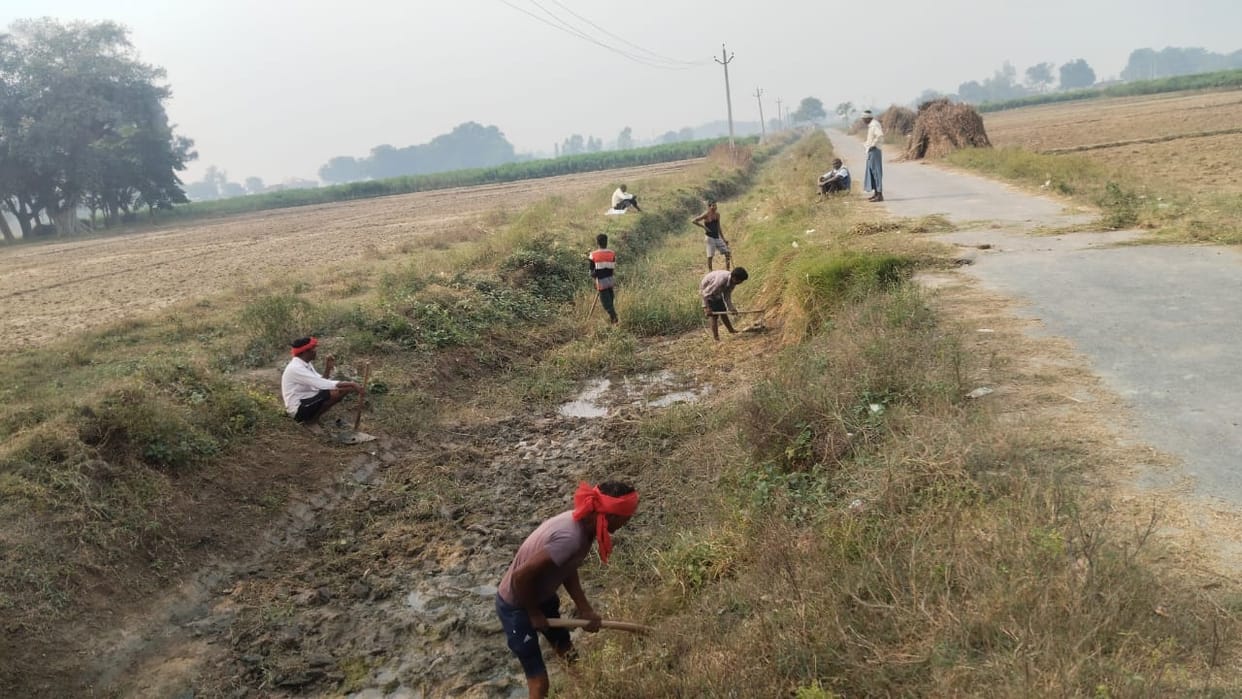 Cleaning of canals is a mere formality, which may delay wheat and potato production