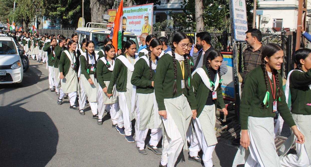 Run for Unity gave the message of unity, the city echoed with slogans