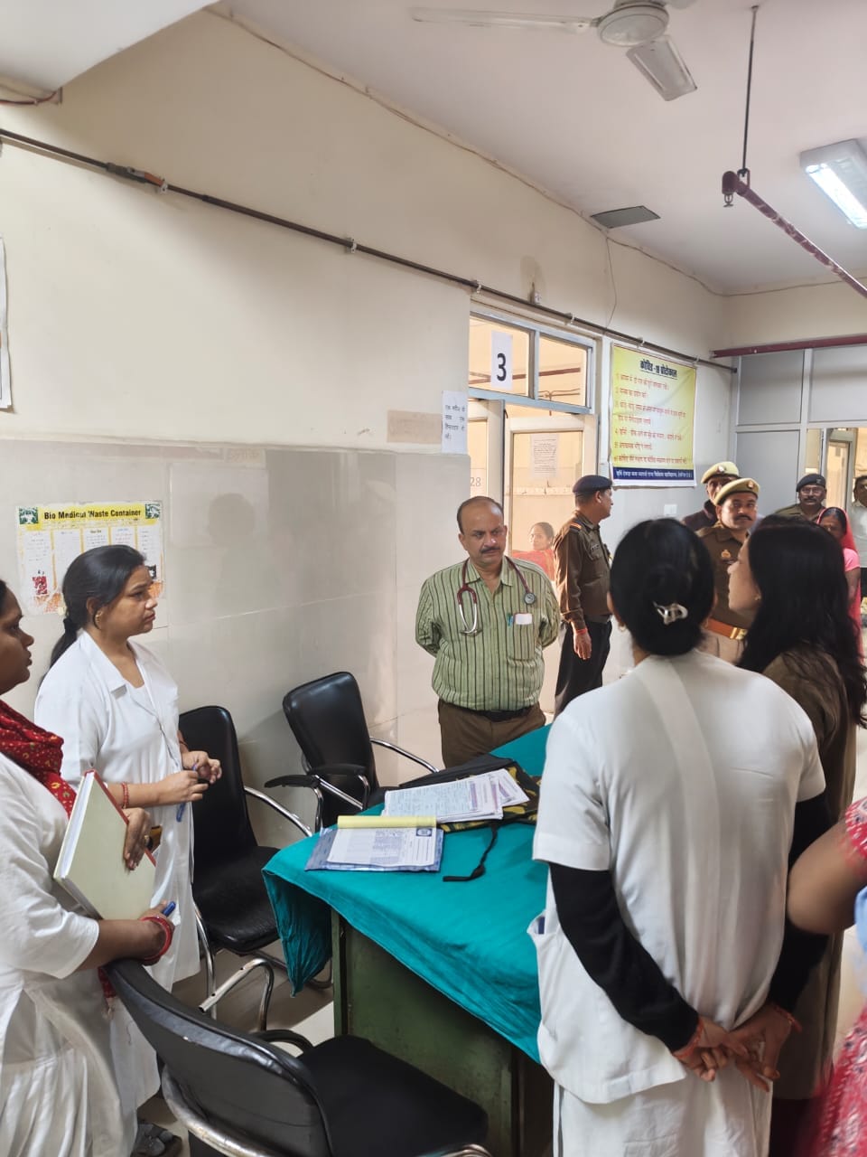 Doctors and security personnel found missing