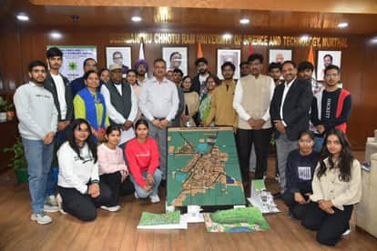 The project was showcased at the national level.