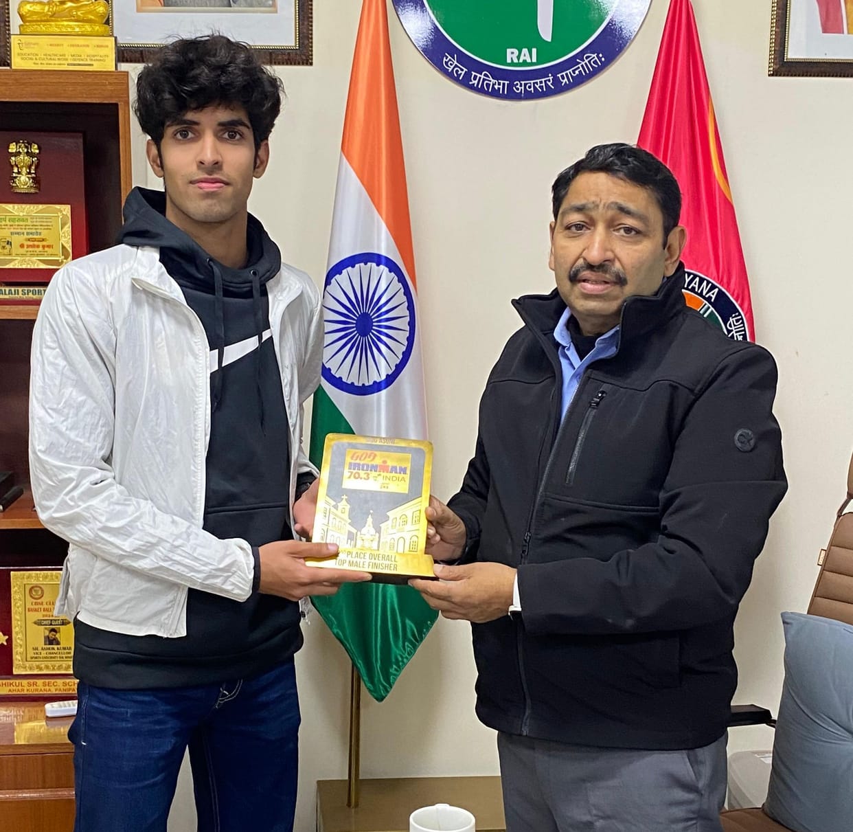 Iron Man runner-up Mannat Saini welcomed