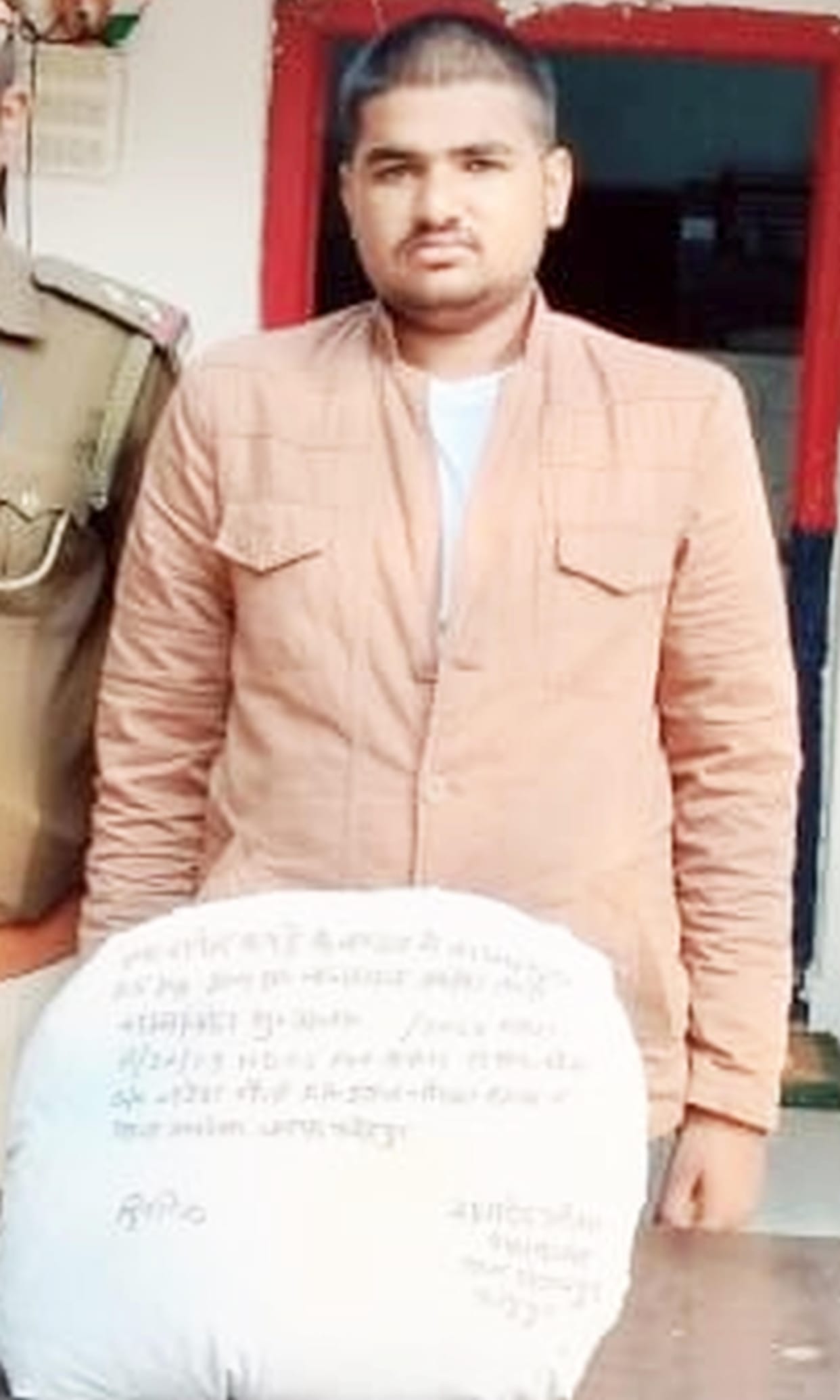 One arrested for ganja smuggling, BJP leader escapes in Scorpio