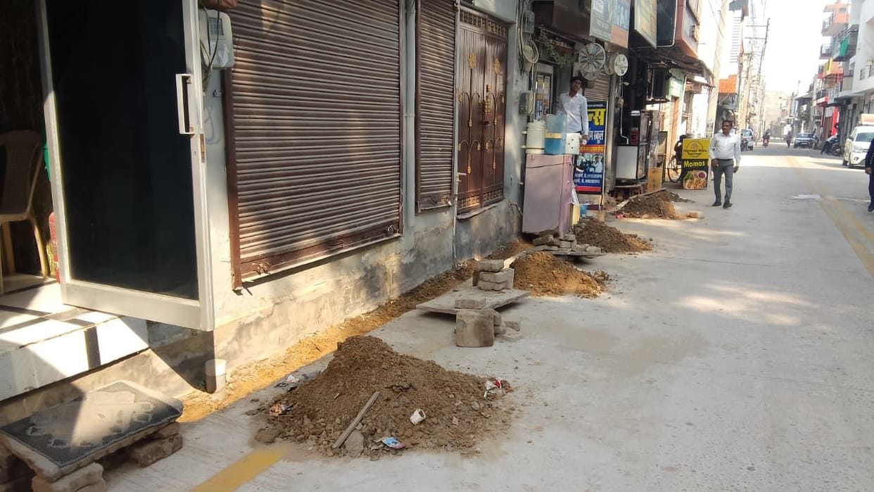 Road breaker and drain construction begins, people will get relief