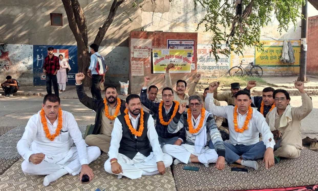Roadways employees went on hunger strike