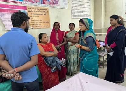 Women told their pain to the commission member