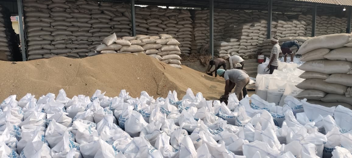 More than 66,000 quintals of millet were procured at 11 centres in the district.