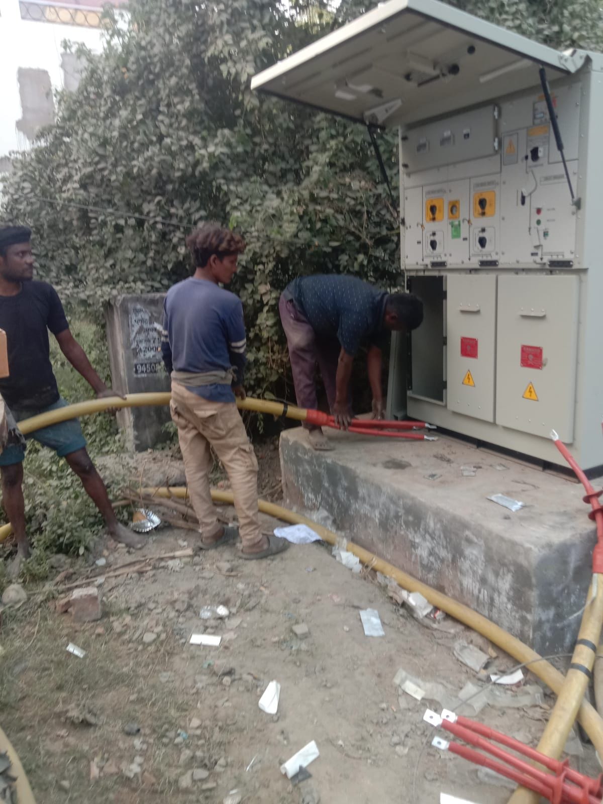 New electricity network ready at Lokbandhu Hospital intersection
