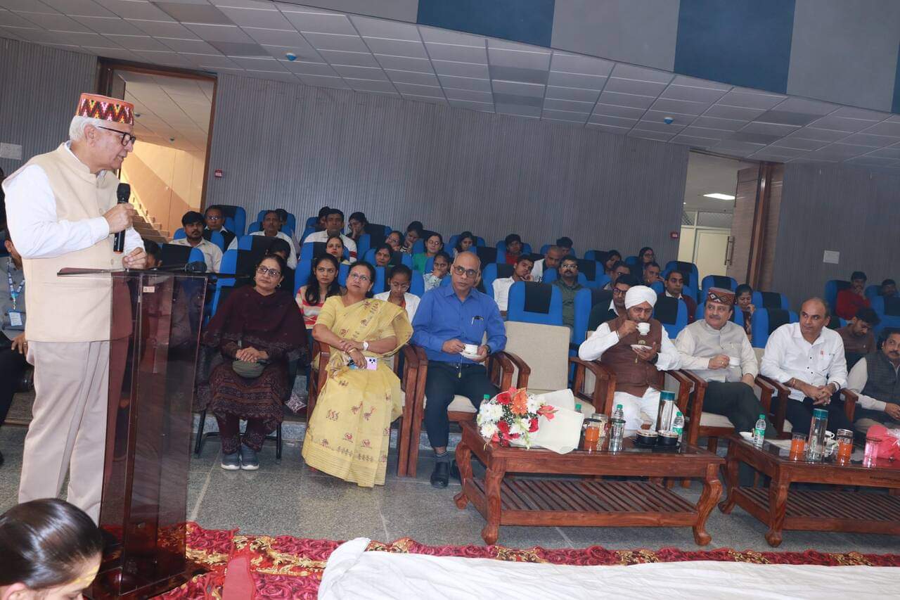 कुरुक्षेत्र। कार्यक्रम में अपने विचार रखते भारत भूषण भारती। विज्ञप्ति