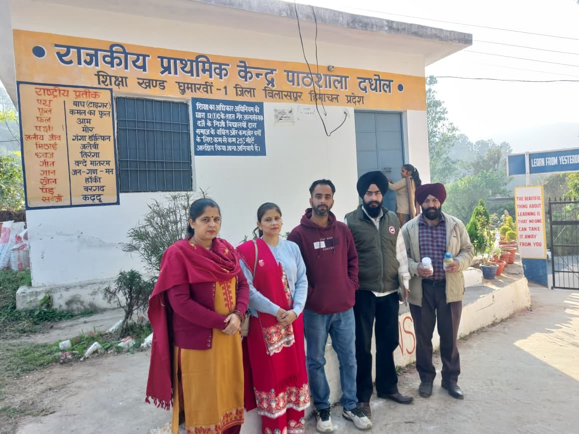 Punjab team reached Bilaspur to check the quality of mid-day meal