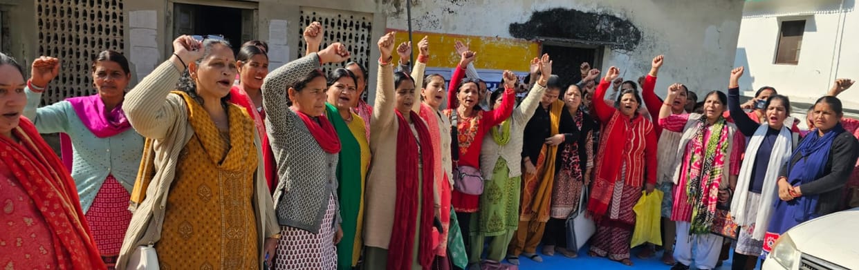 The government should provide Anganwadi workers with an honorarium of Rs 24,000 and pension.