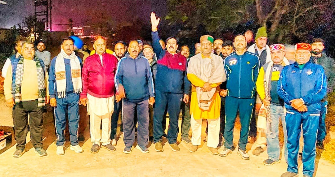 Prabhat Pheri taken out on Indira Gandhi's birth anniversary