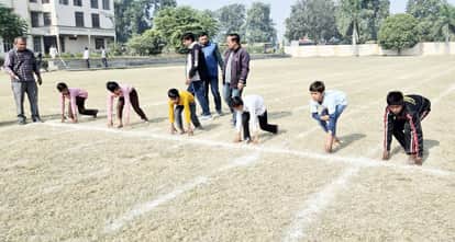 Children of village Jeba became overall champions in the block level competition