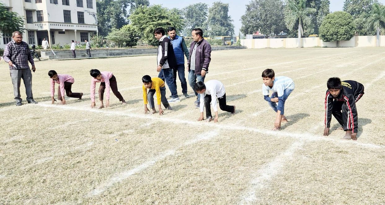 Children of village Jeba became overall champions in the block level competition