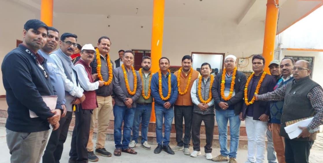 Teachers formed Block Struggle Committee, Sachin was made president