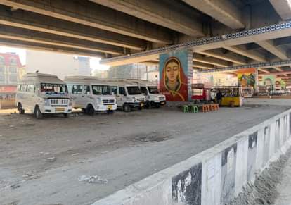 10 parking lots will be developed under the elevated bridge.