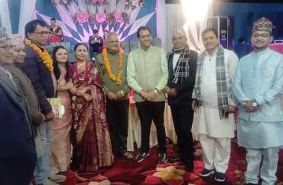 Nepal's renowned folk artist Jeevan Sharma honored