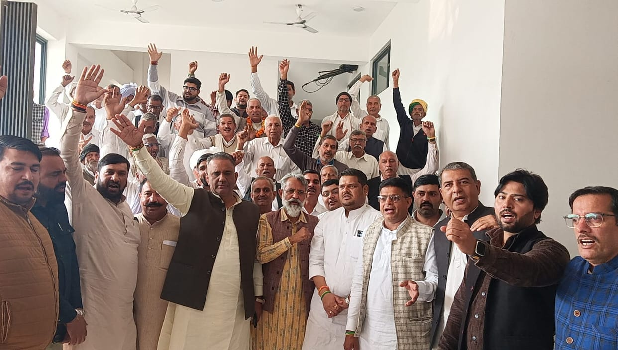 BJP government is doing politics of mere rhetoric: District in-charge