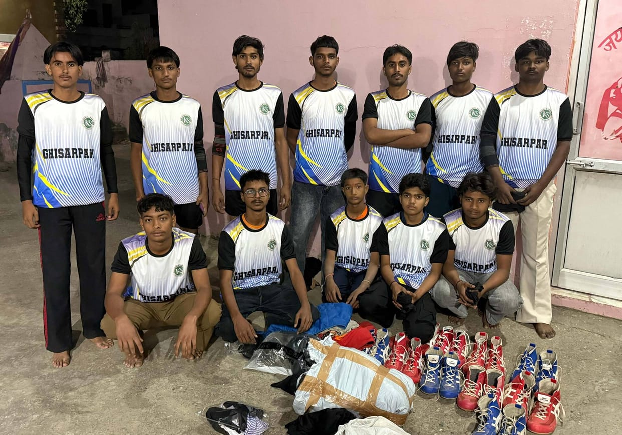 Sports kits distributed to Kabaddi players